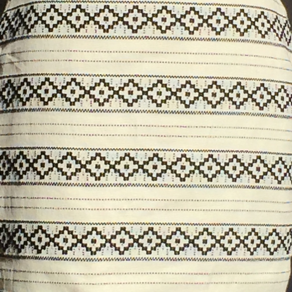 Ann Taylor Cream and Black Skirt - Picture 5 of 7